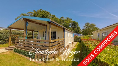 Moëlan-sur-Mer - mobil home de 36m2, 3 pièces