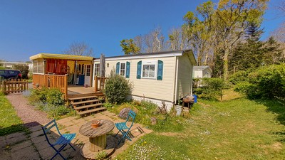 Moëlan-sur-Mer - mobilhome de 40m2, 4 pièces
